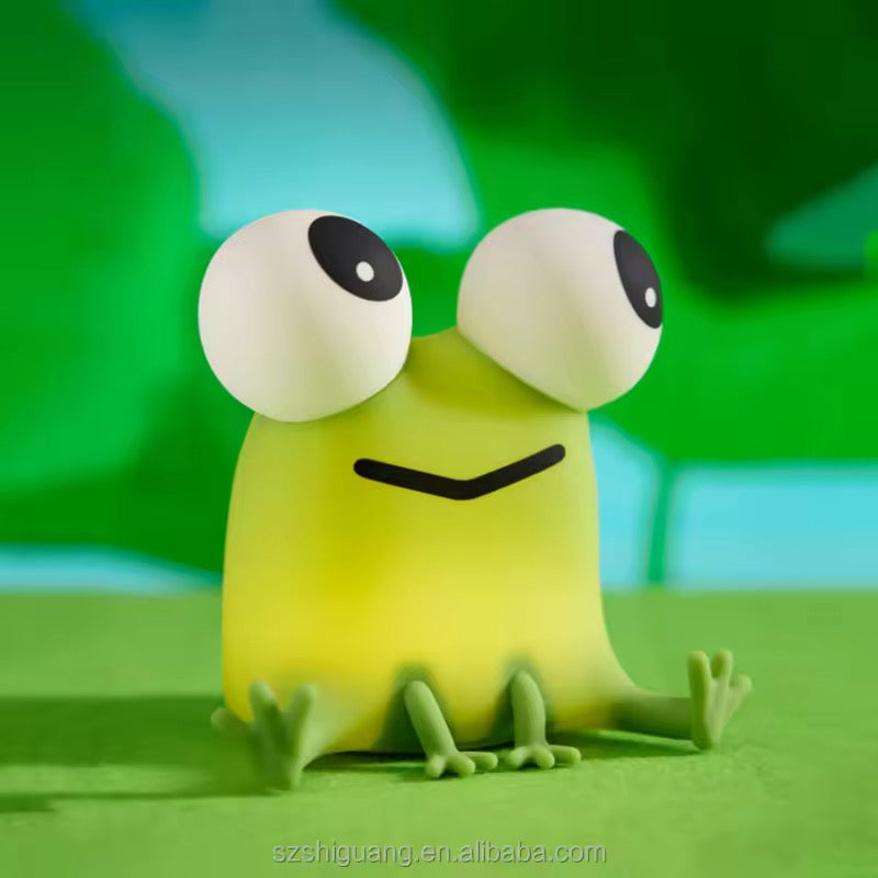 Kiwoo Frog Glow Silicone Night Lamp 🐸💚