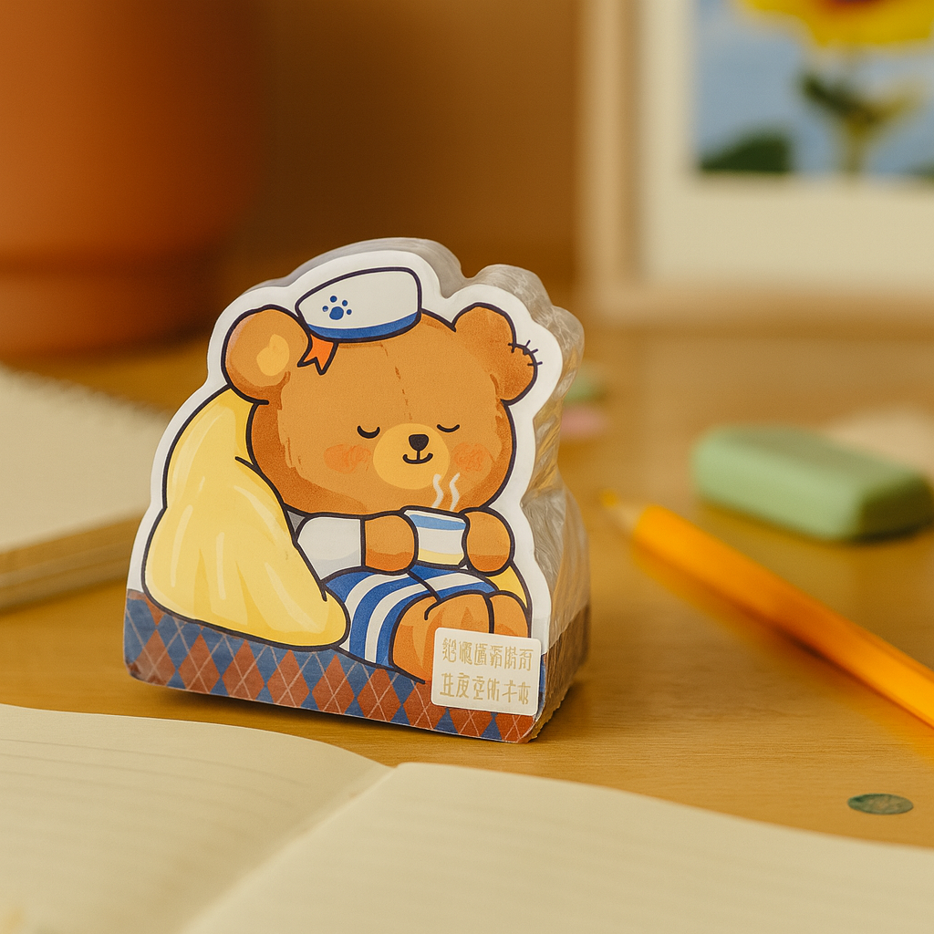 Kiwoo CozyBear Pen Stand 🐻🖊️