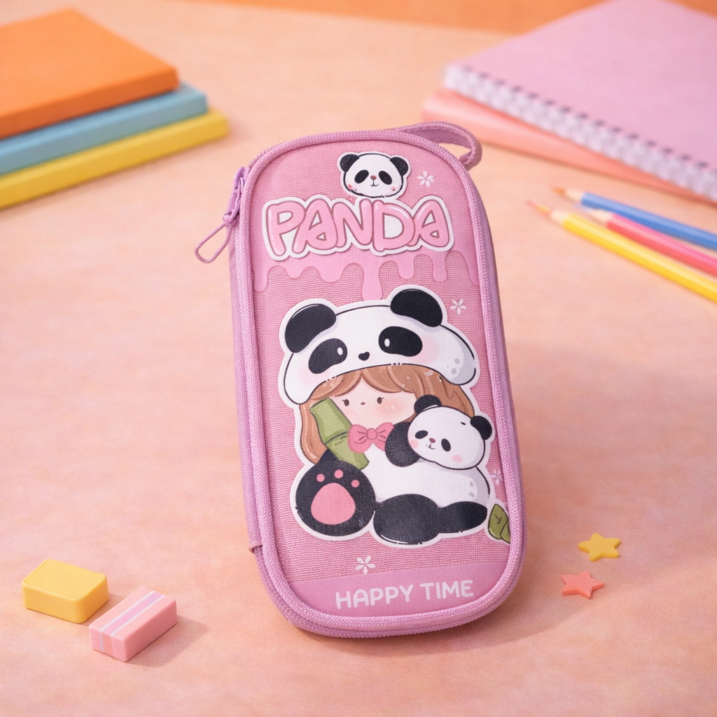 Kiwoo Happy Panda Pencil Pouch πΌπ