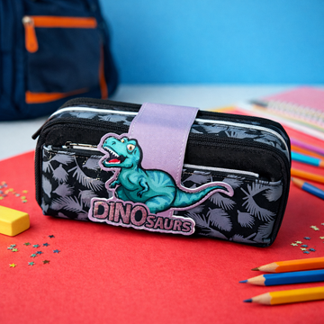 Kiwoo Dino Patch Pencil Pouch 🦖🎒