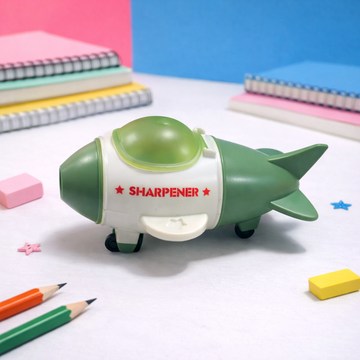 Kiwoo AstroPop Rocket Eraser Sharpener 🚀✨