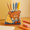 Kiwoo CozyBear Pen Stand 🐻🖊️