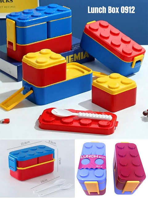 Kiwoo lego build & Play Lunch Box