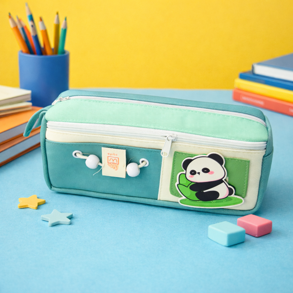 Kiwoo Panda Pocket Pencil Pouch πΌπ