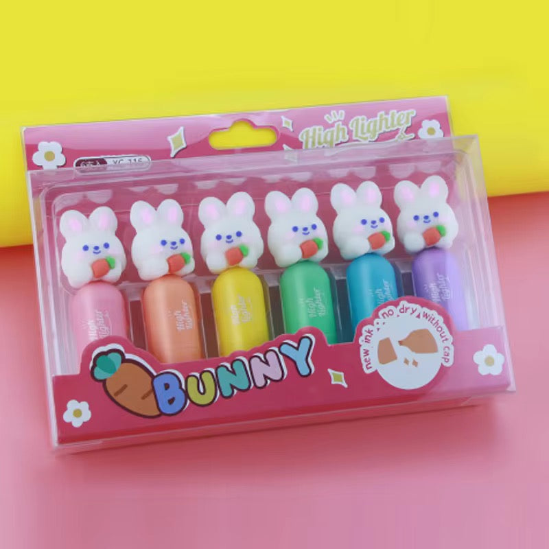 Kiwoo Bunny Glow Highlighter Set 🐰🌈