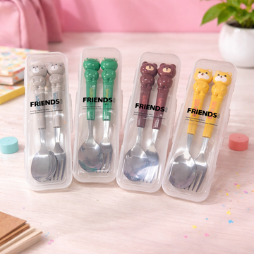 Kiwoo Buddy Spoon & Fork Set 🥄🍴