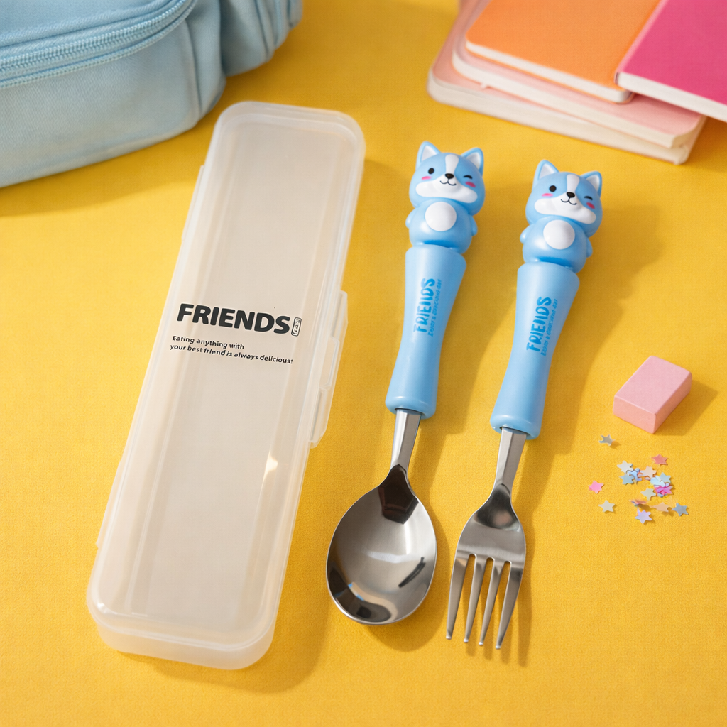 Kiwoo Buddy Spoon & Fork Set ๐ฅ๐ด