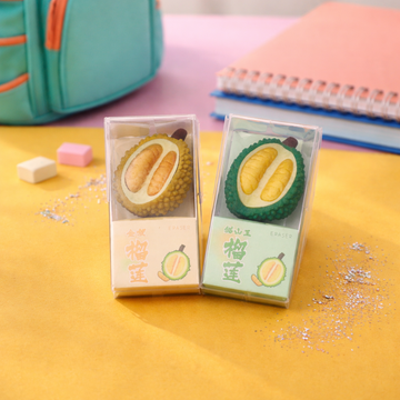 Kiwoo Durian Erasers 🍈