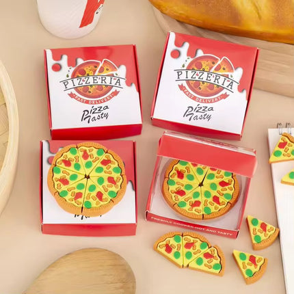 Kiwoo Pizza Eraser Box 🍕