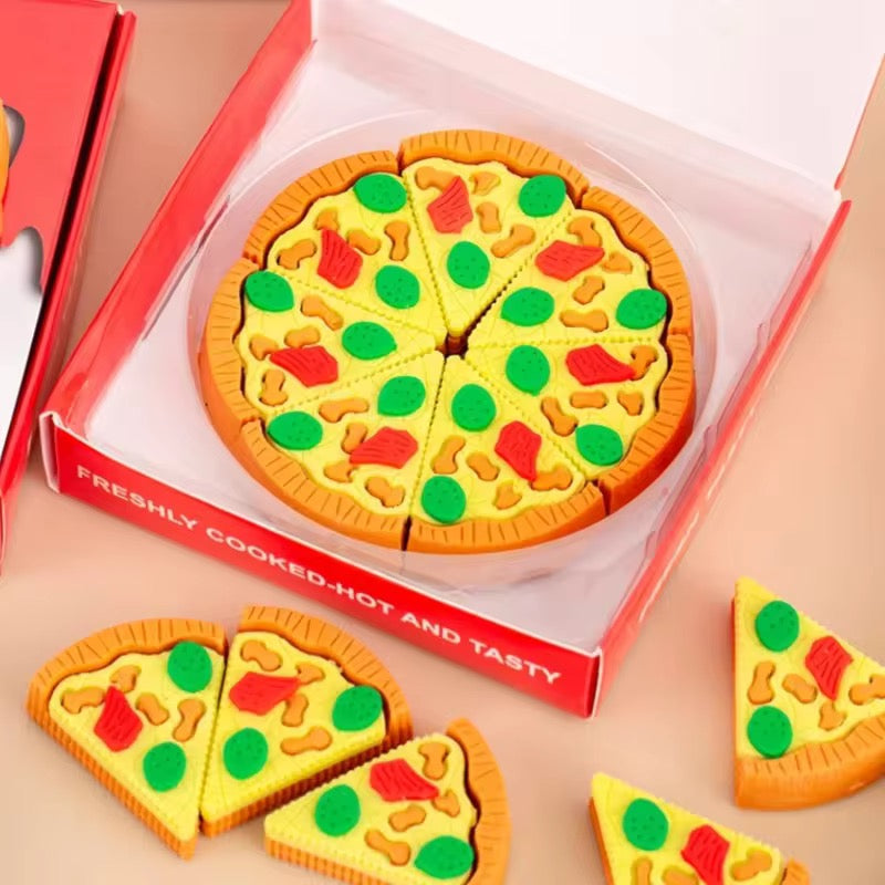 Kiwoo Pizza Eraser Box 🍕