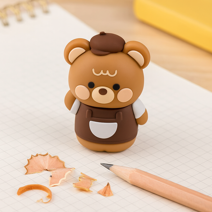Kiqoo CoffeeBear Sharpener 🐻☕✏️