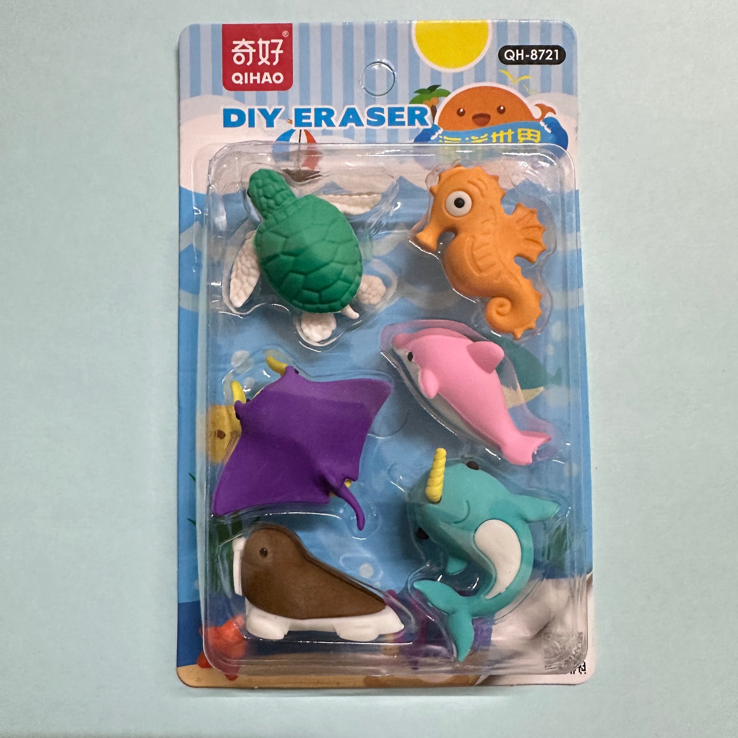 Kiwoo Marine Eraser pack (Assorted)