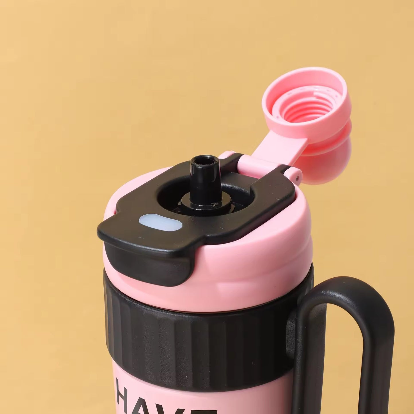 Double drink insulated cup
