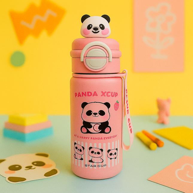 Insulated panda tumbler