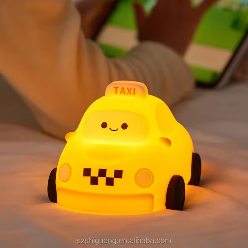 Kiwoo Taxi Glow Silicone Night Lamp 🚕💛