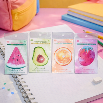 Kiwoo Fruity Cutie Sticky Notes🍇 🍋‍🟩 - KIQOO