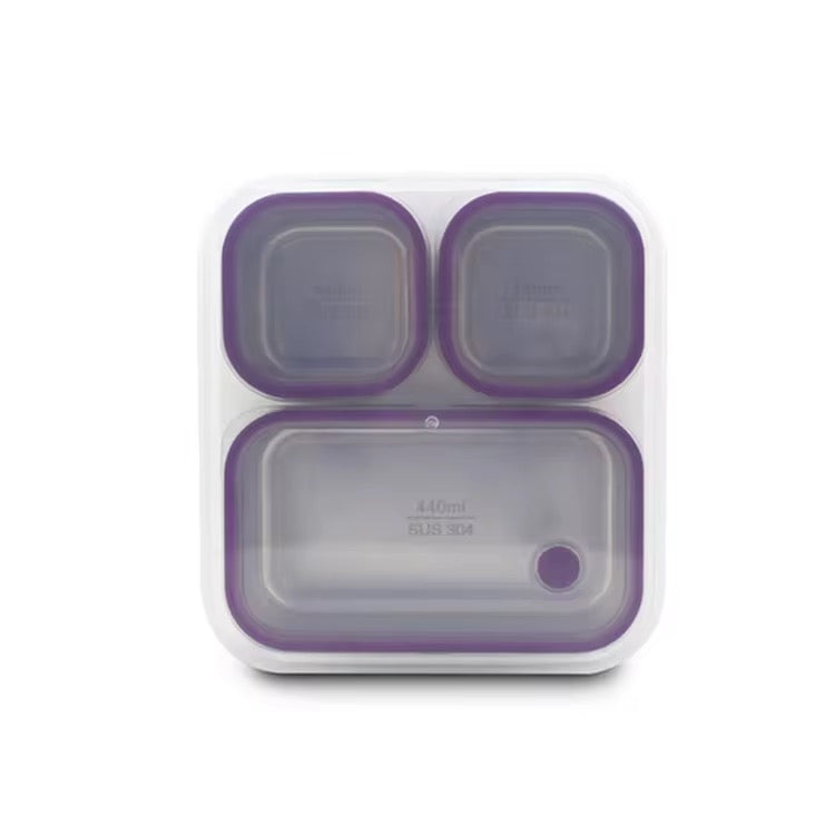 Kiwoo Luxe Trio Bento Lunch Set 🍱✨