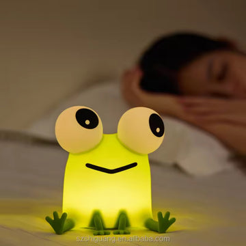 Kiwoo Frog Glow Silicone Night Lamp 🐸💚
