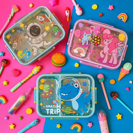 Lunch box with cutlery - KIQOO