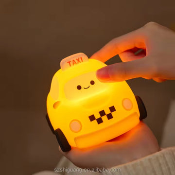 Kiwoo Taxi Glow Silicone Night Lamp 🚕💛
