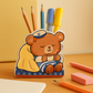 Kiwoo CozyBear Pen Stand 🐻🖊️
