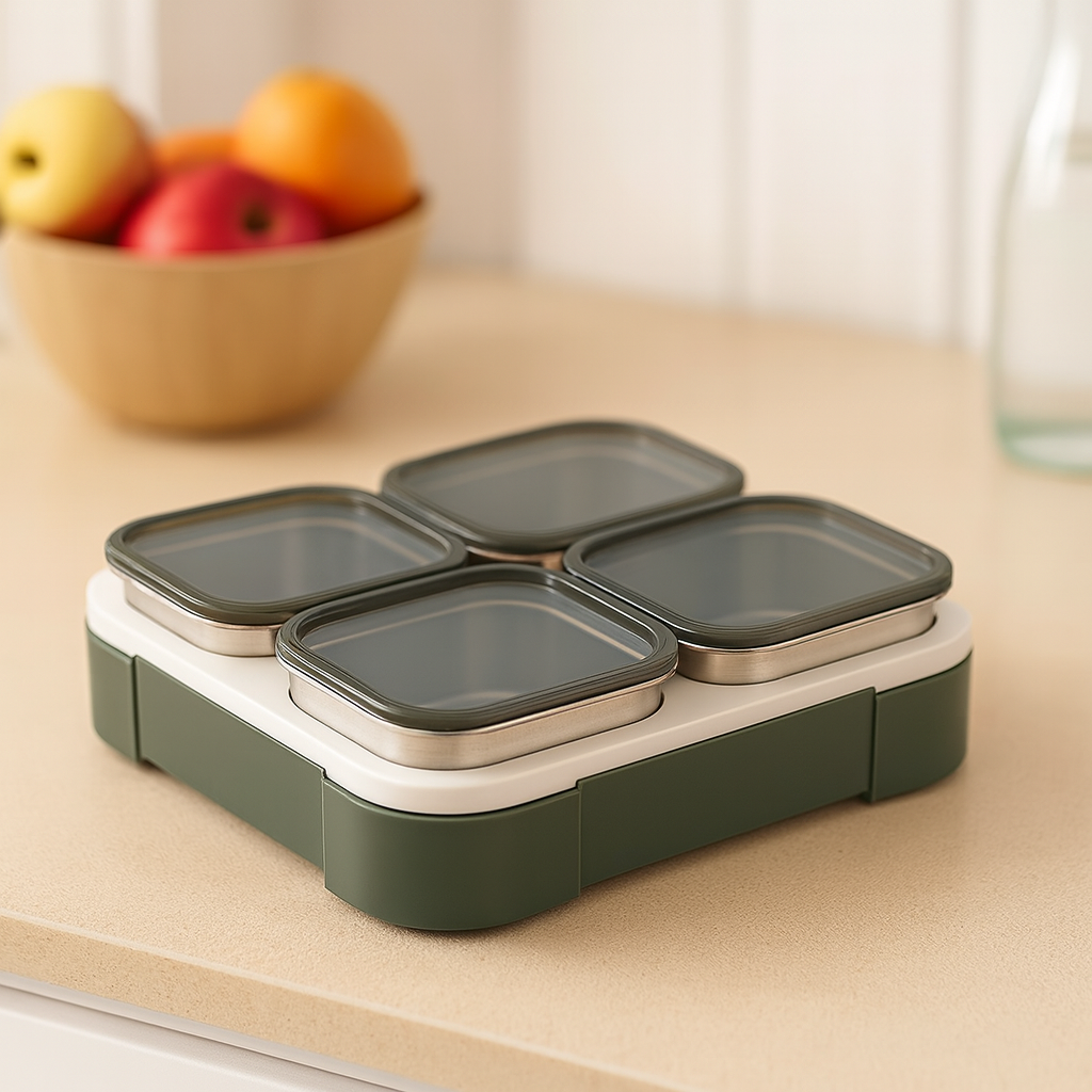 Kiwoo Luxe FlexiBox Lunch Set 🍱🧩