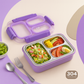 Kiwoo Bright Bite Bento Leak-Proof Lunch Box
