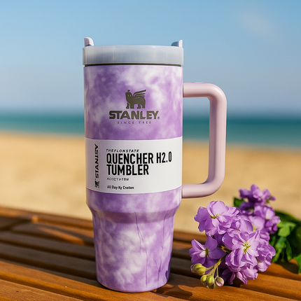 Marble Stanley Quencher H2.0 Tumbler