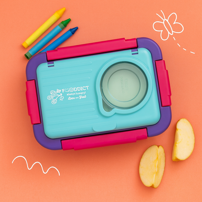 Kiwoo Moly Poly Funbite Bento Lunch Box