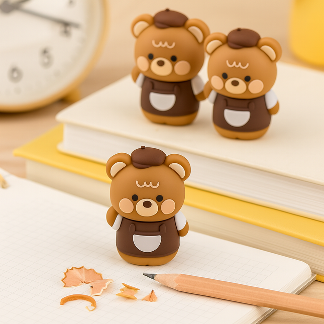 Kiqoo CoffeeBear Sharpener 🐻☕✏️