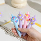 Kiwoo Cute Unicorn Cartoon Pen – Colorful Fantasy Stationery