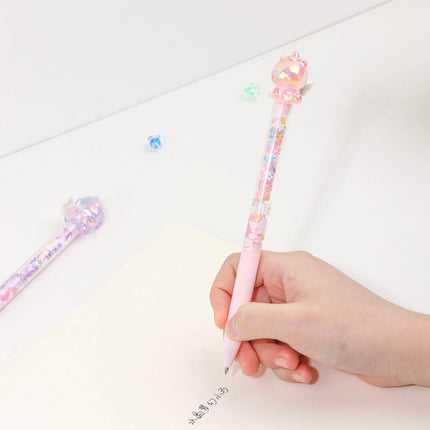 Sparkle Unicorn Glitter Pen – Magical Pastel Stationery✨🦄