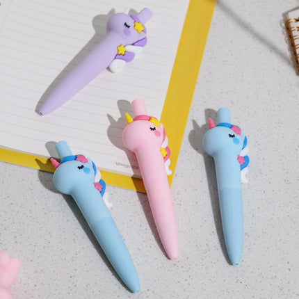Cute Unicorn Cartoon Pen – Colorful Fantasy Stationery
