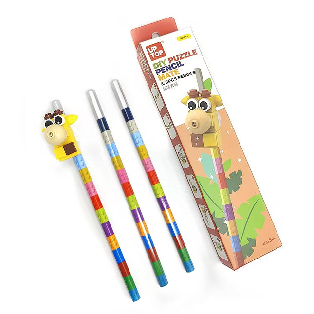 Kiwoo Lego Cartoon Pencil Box✏️ (Assorted)