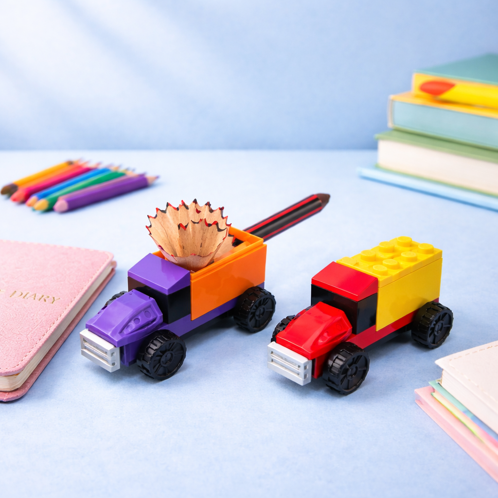 Kiwoo Build & Play Truck Sharpener 🚚