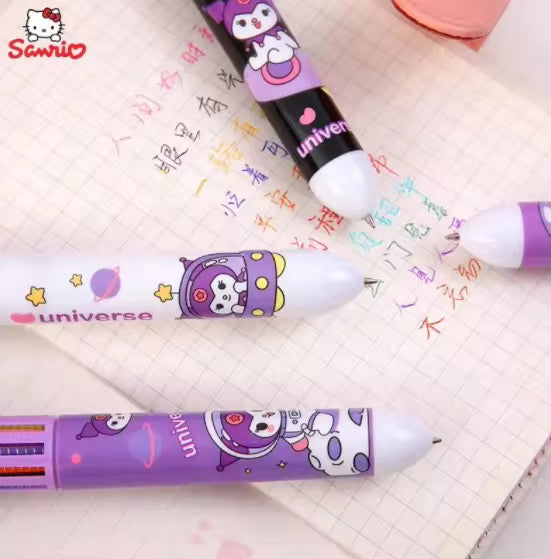 Kawai 10 Colour Pens (Pack of 3) - KIQOO