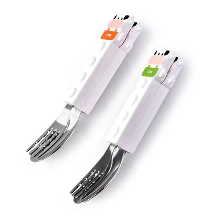 Kiqoo MooMunch Cutlery Set 🐄 🥛
