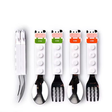Kiqoo MooMunch Cutlery Set 🐄 🥛