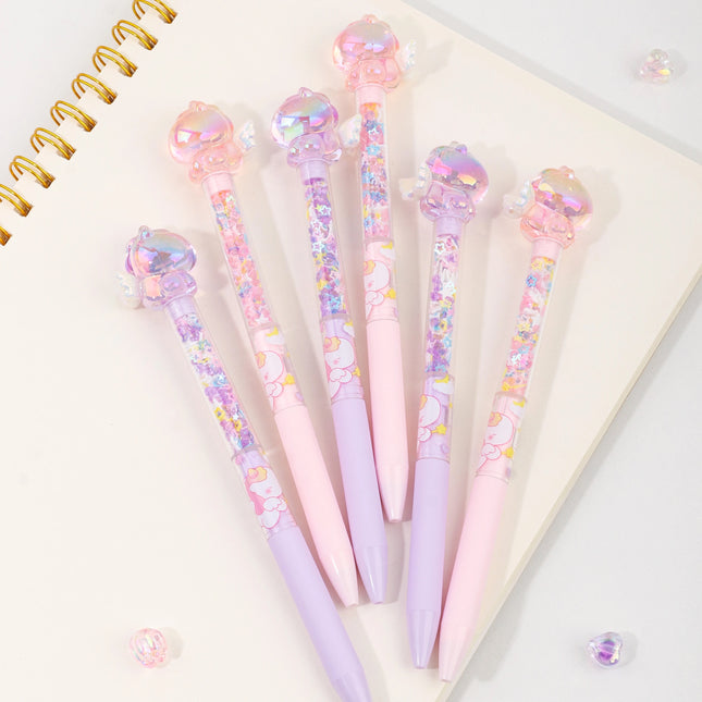 Sparkle Unicorn Glitter Pen – Magical Pastel Stationery✨🦄