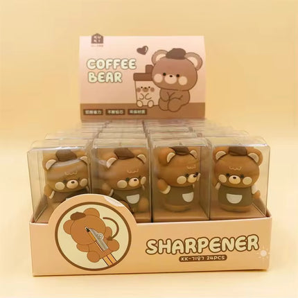 Kiqoo CoffeeBear Sharpener 🐻☕✏️