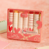 Kiwoo PeachyHearts Highlighters (6 pcs) 💖🖍️
