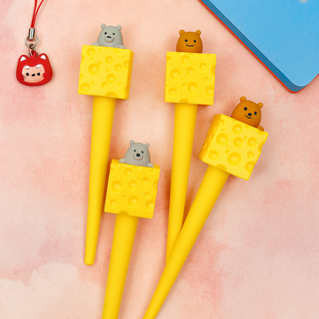 Kiwoo CheezyPop Pen 🧀🐭✏️ (Assorted)