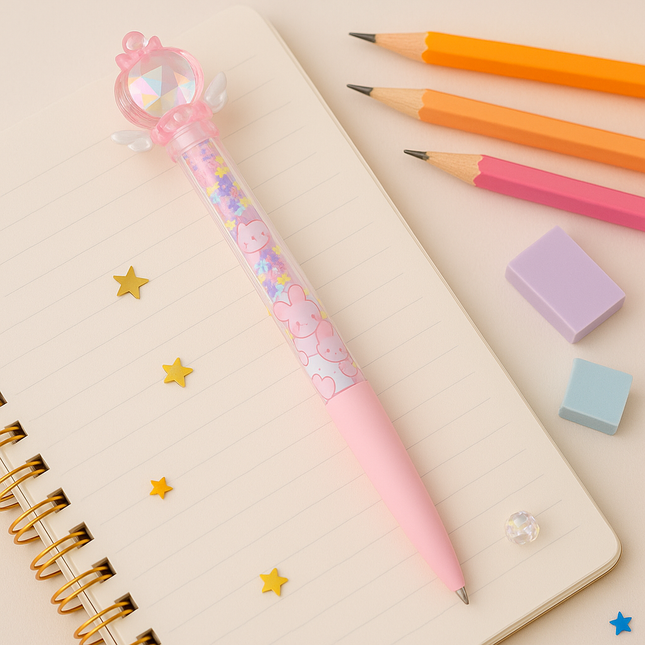 Sparkle Unicorn Glitter Pen – Magical Pastel Stationery✨🦄