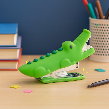Kiqoo Croco Chomp Stapler 🐊