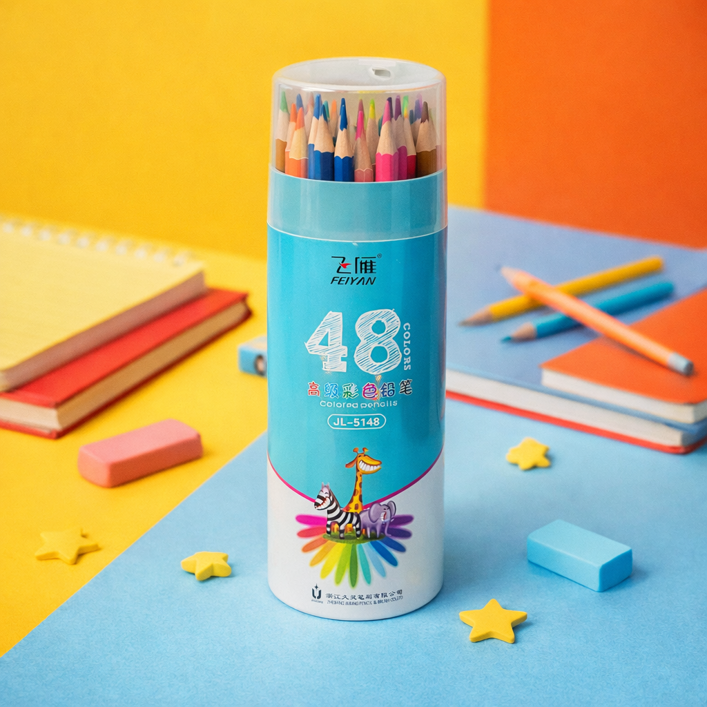 Kiwoo Mega48 Colour Pencil Set 🎨✨