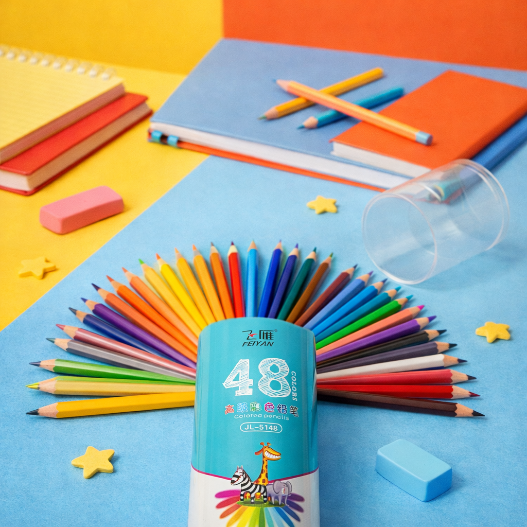 Kiwoo Mega48 Colour Pencil Set 🎨✨