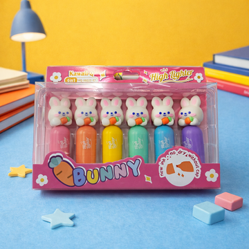 Kiwoo Bunny Glow Highlighter Set 🐰🌈