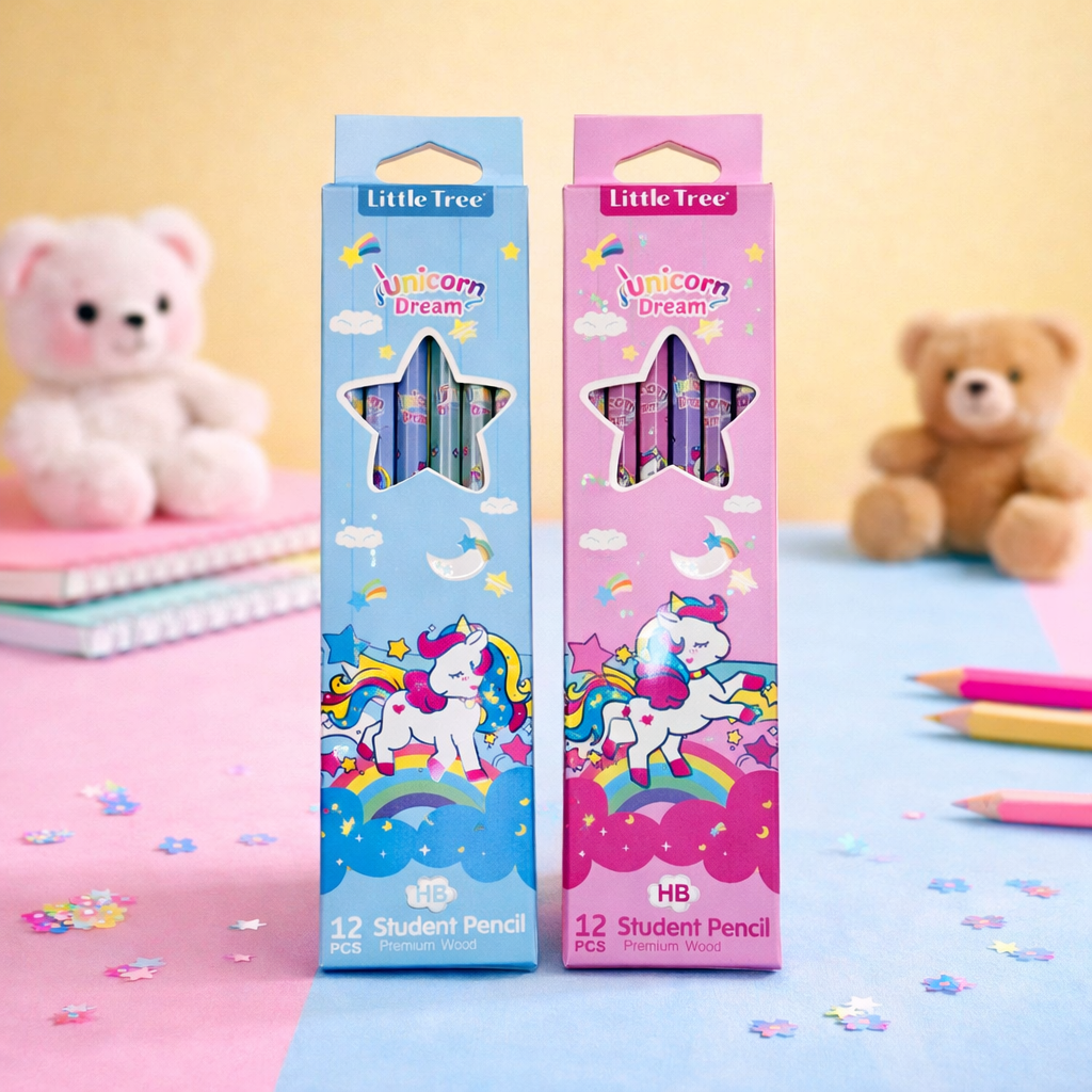 Kiwoo Unicorn Dream Pencil Set 🦄✨