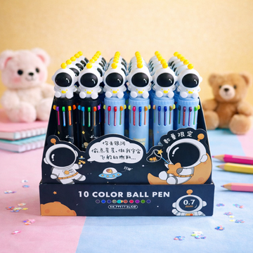 Kiwoo Astronaut Multi-Colour Click Pen 🚀🖊️