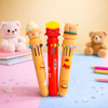 Kiwoo Fast Food Multi-Colour Ball Pen 🍔🍟🐻✨